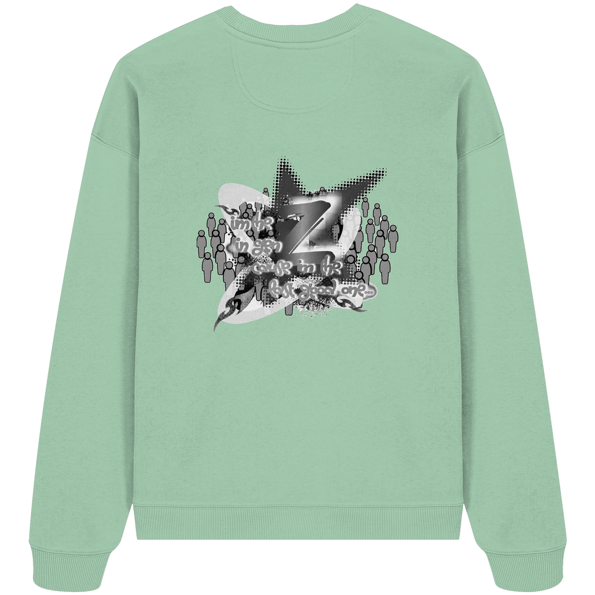Felpa oversize biologica The Rebellion Z BASiCS