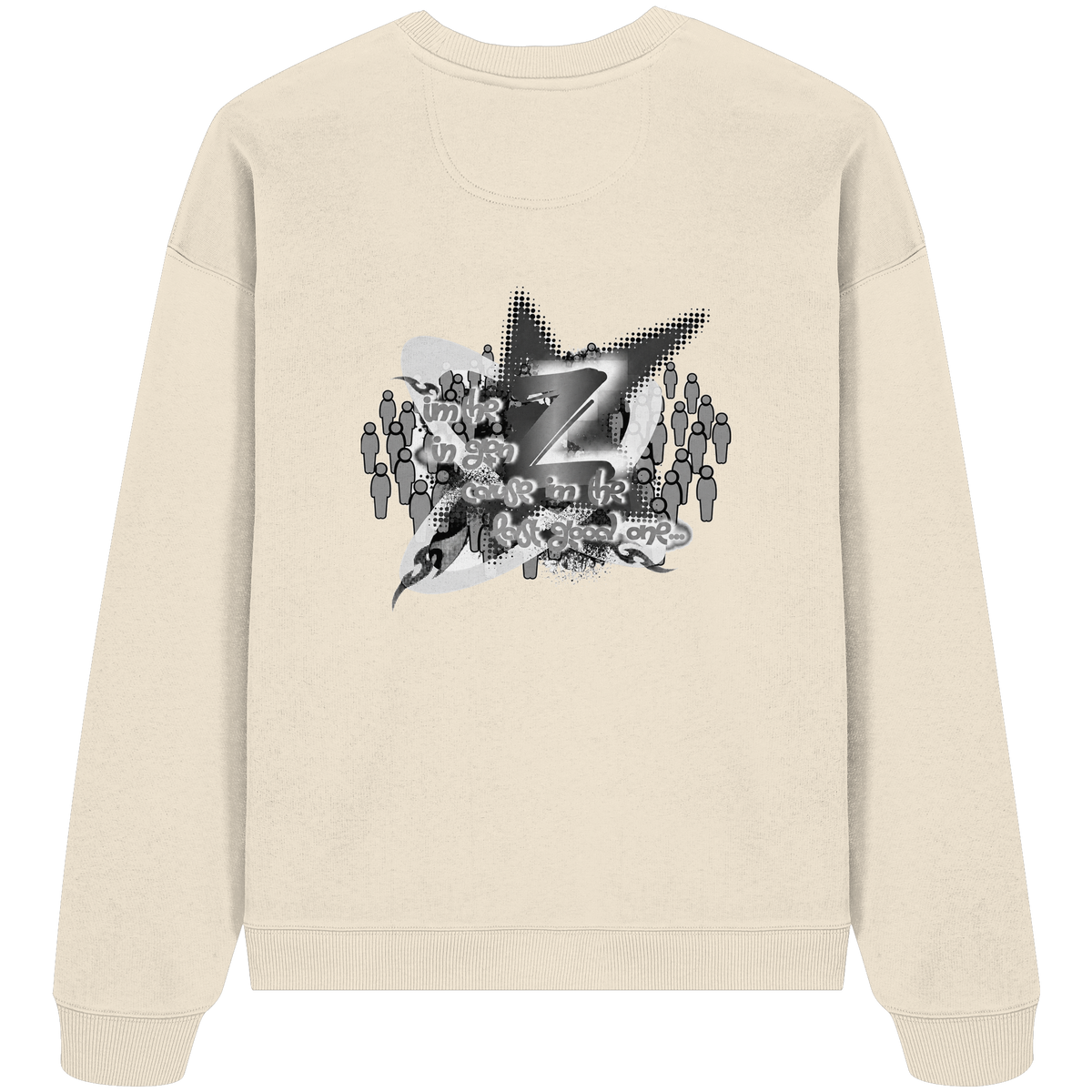 Felpa oversize biologica The Rebellion Z BASiCS