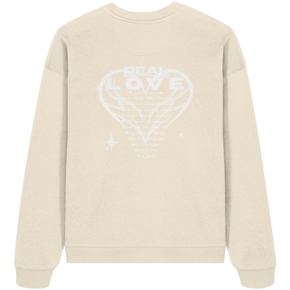 The REAL LOVE BASiCS - Organic Oversize Sweatshirt