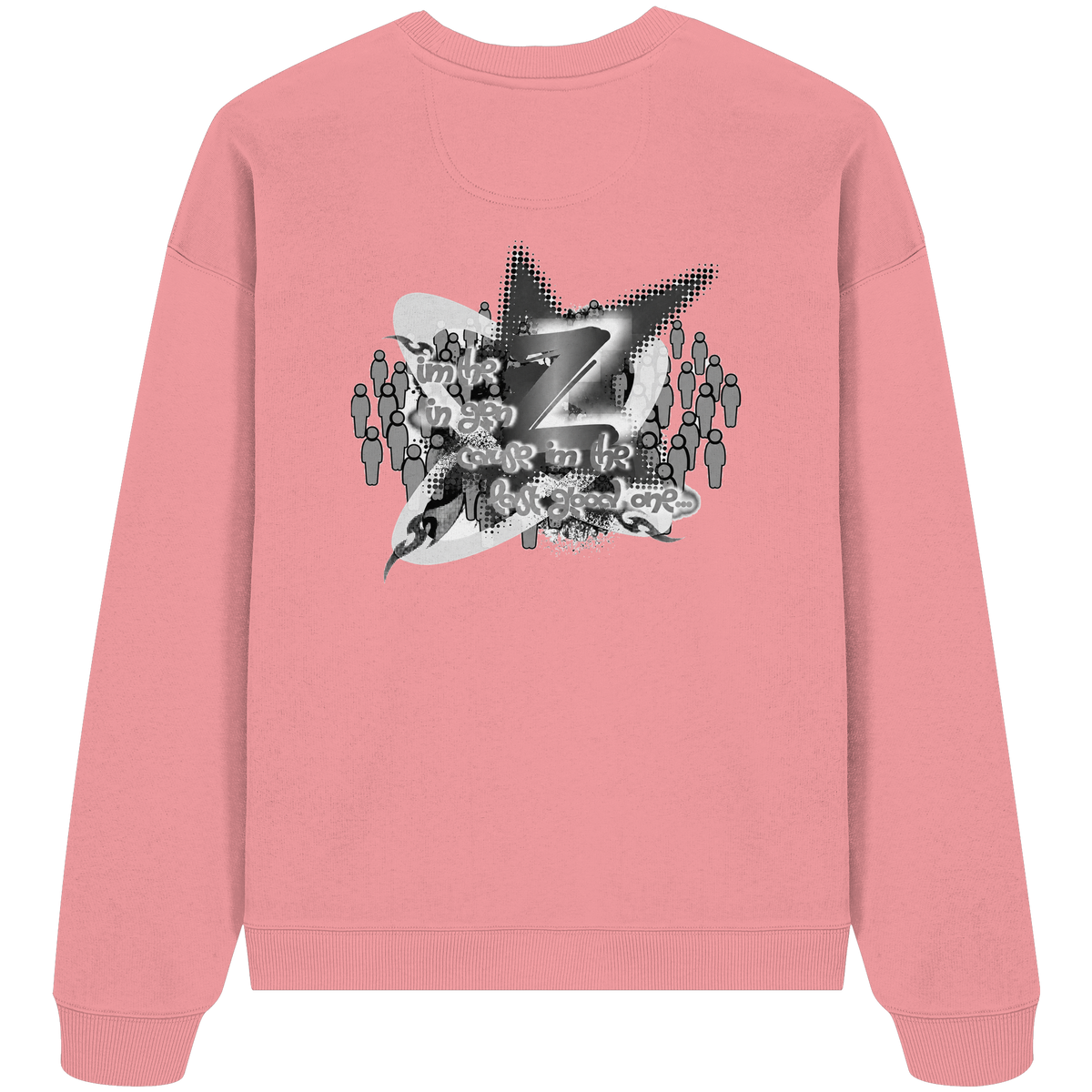 The Rebellion Z BASiC - Felpa oversize biologica