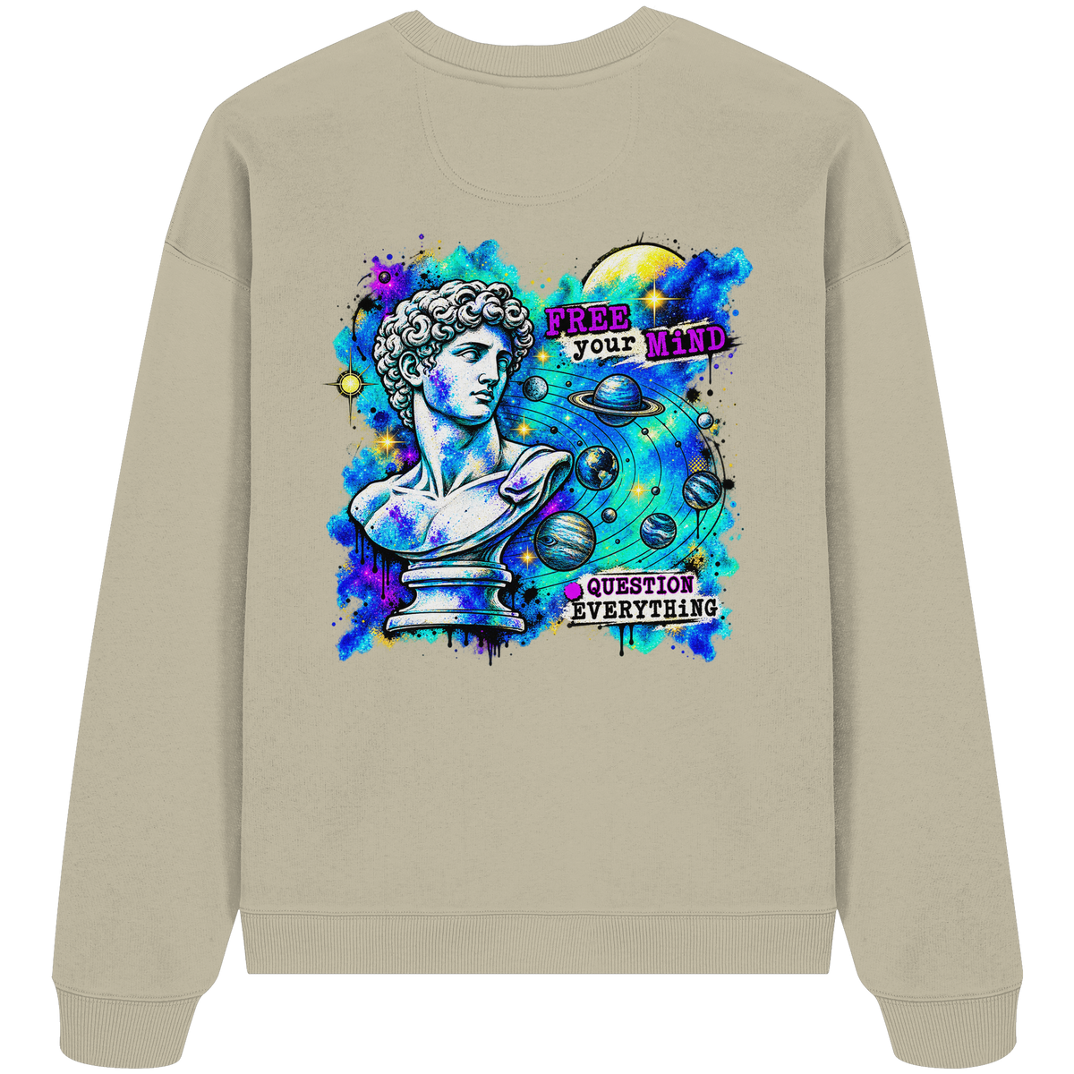 Der Philosoph - Bio-Oversize-Sweatshirt