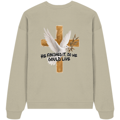 Savior collection  - Organic Oversize Sweatshirt