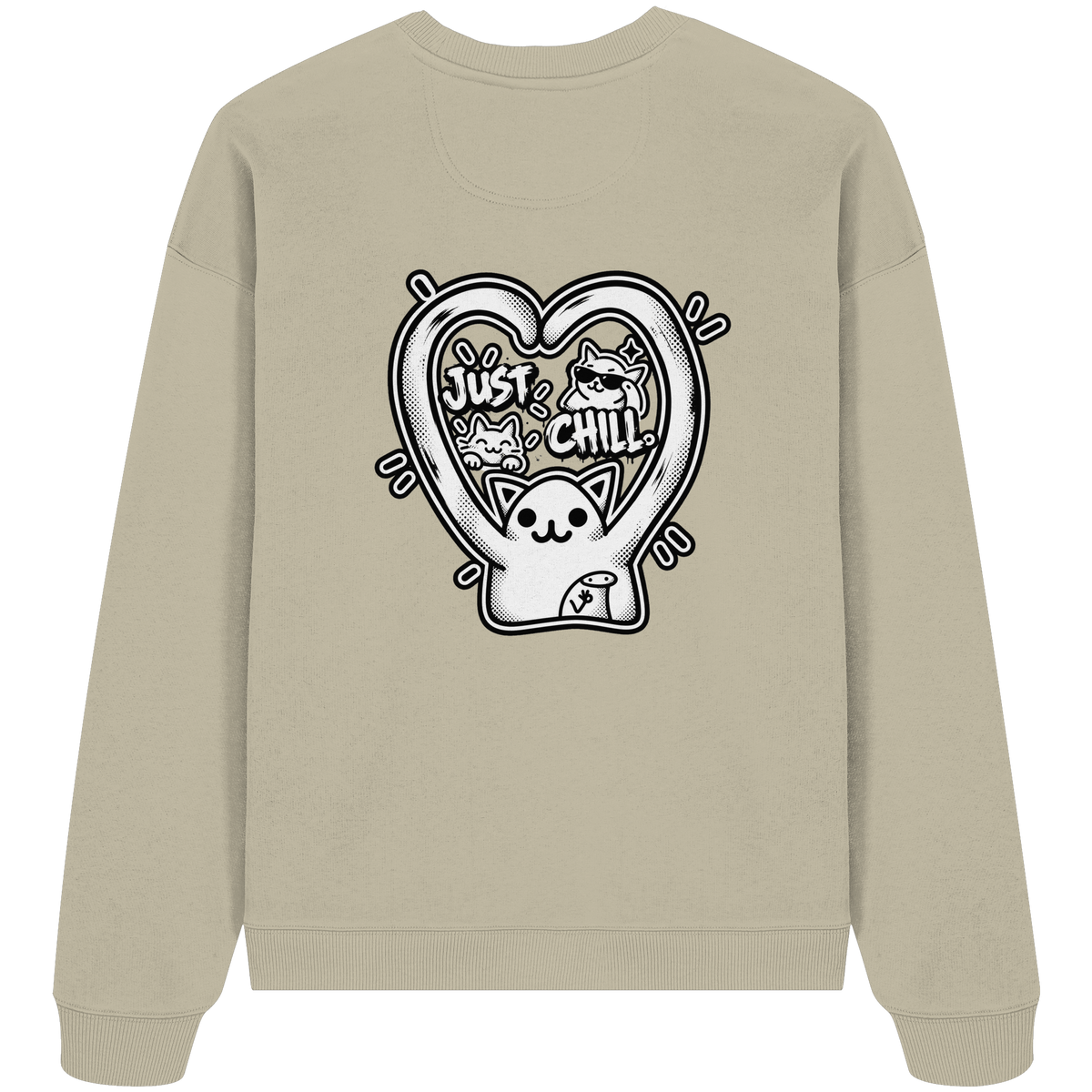niedriges CORTiSOL - Bio-Oversize-Sweatshirt