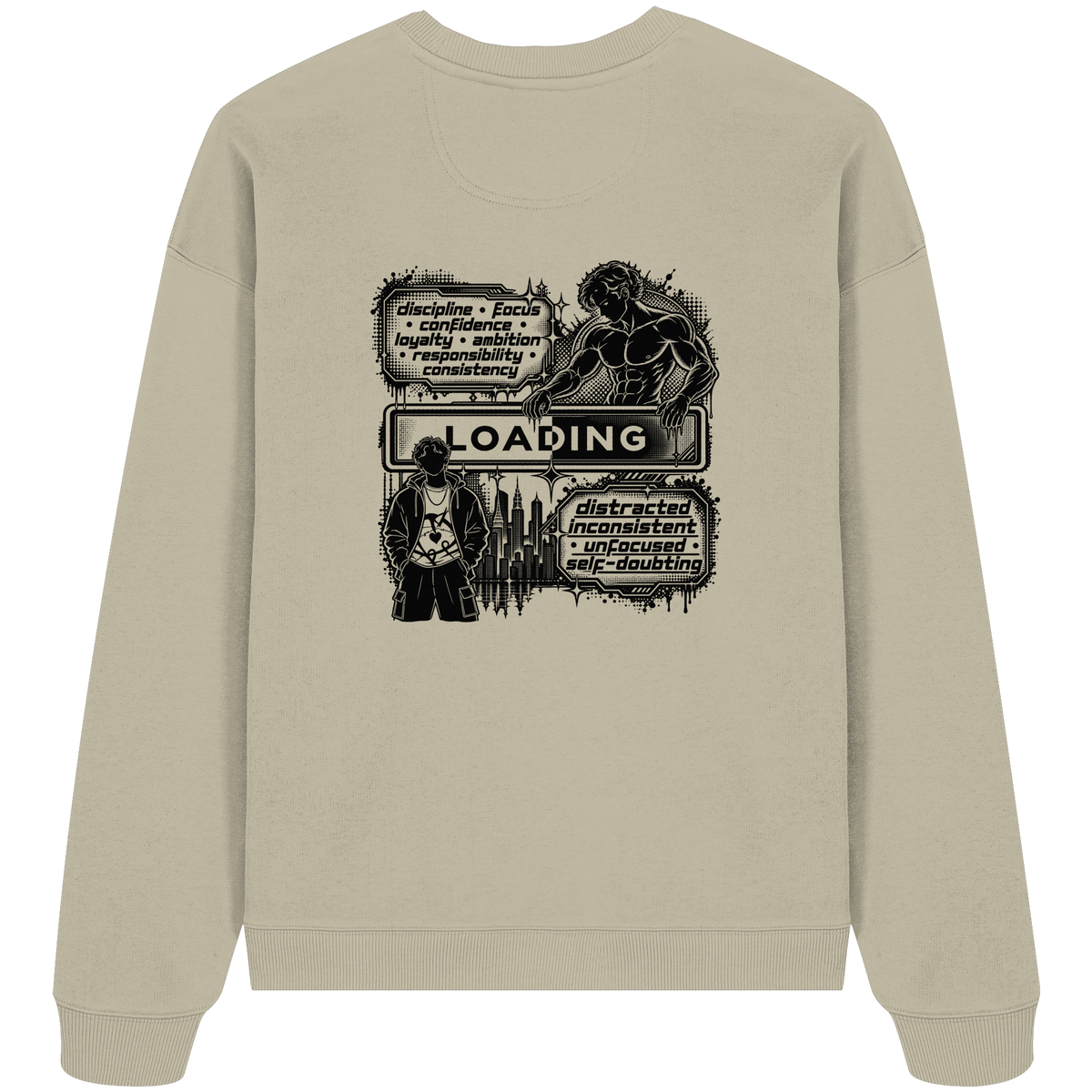 LOADiNG BASiCS - Organic Oversize Sweatshirt