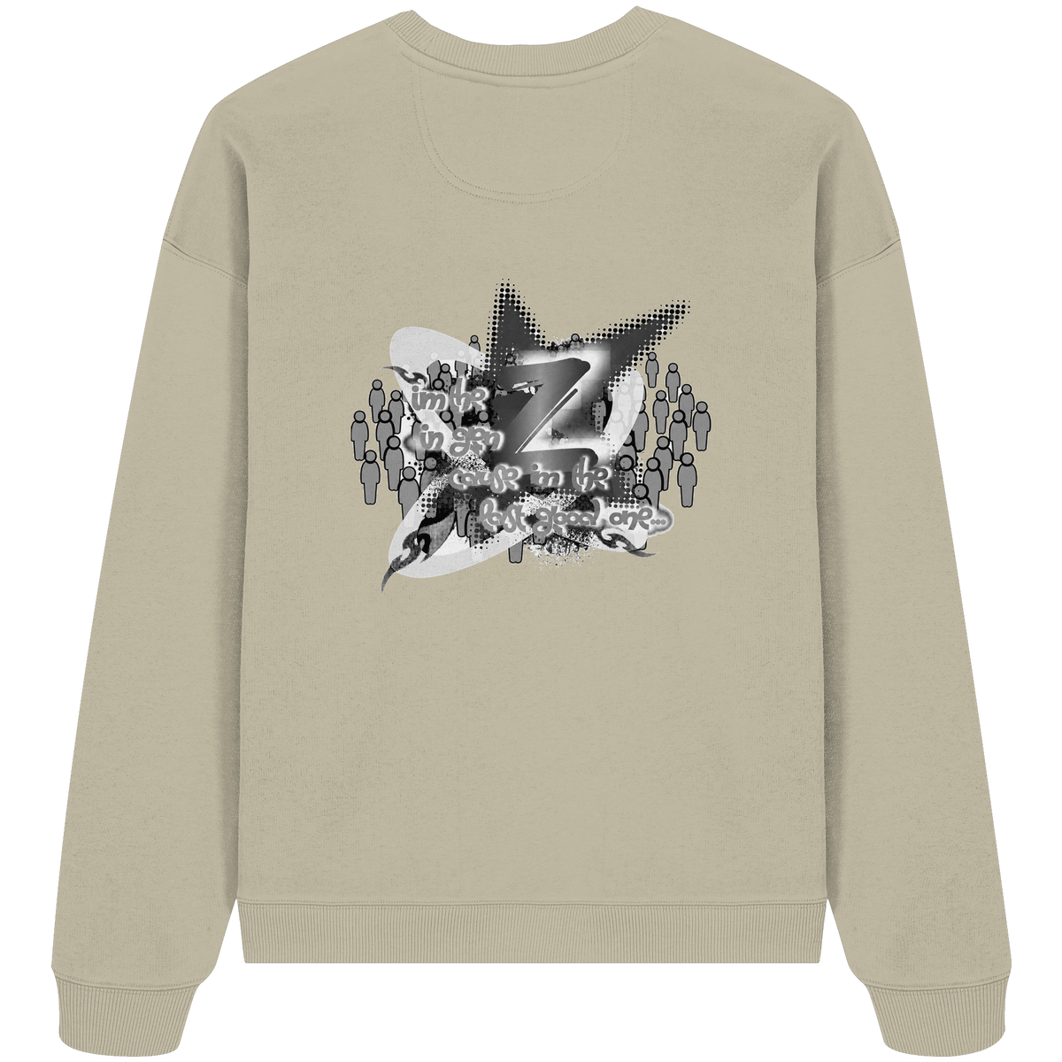 Felpa oversize biologica The Rebellion Z BASiCS
