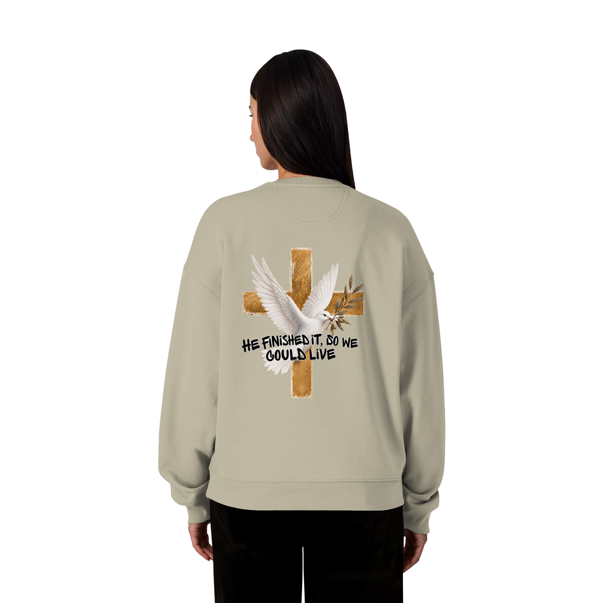 Savior collection  - Organic Oversize Sweatshirt