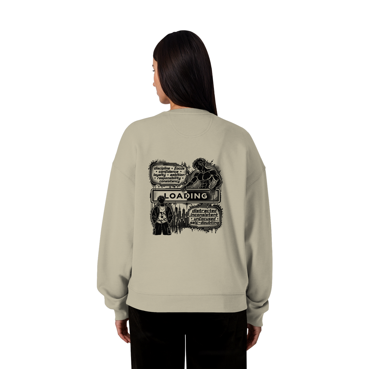 LOADiNG BASiCS - Organic Oversize Sweatshirt