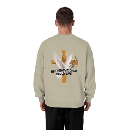 Savior collection  - Organic Oversize Sweatshirt