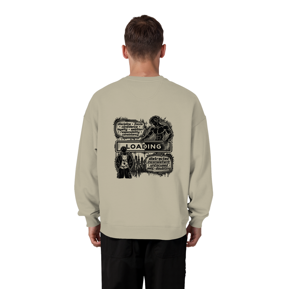 LOADiNG BASiCS - Organic Oversize Sweatshirt