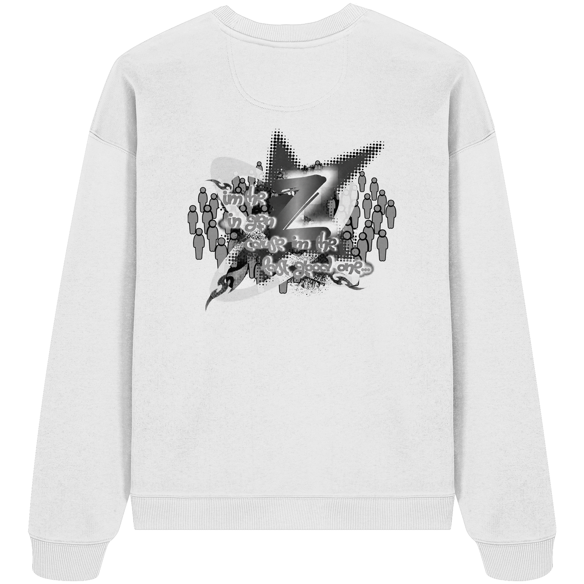 The Rebellion Z BASiC - Felpa oversize biologica