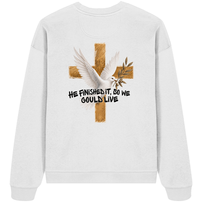 Savior collection  - Organic Oversize Sweatshirt