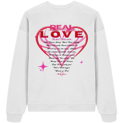 The Real Love - Organic Oversize Sweatshirt