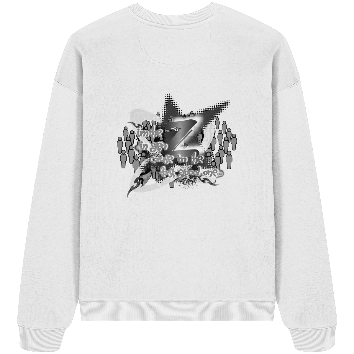 Felpa oversize biologica The Rebellion Z BASiCS