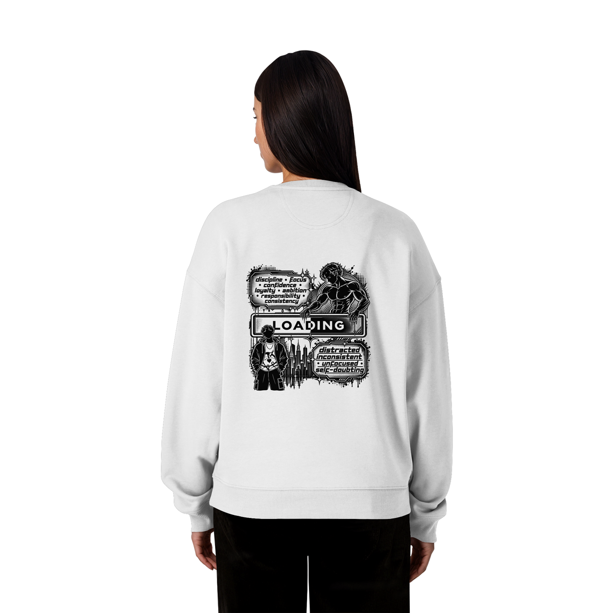 LOADiNG BASiCS - Organic Oversize Sweatshirt
