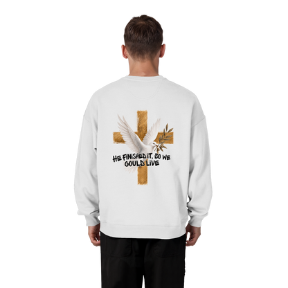 Savior collection  - Organic Oversize Sweatshirt