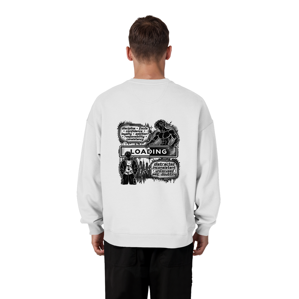 LOADiNG BASiCS - Organic Oversize Sweatshirt