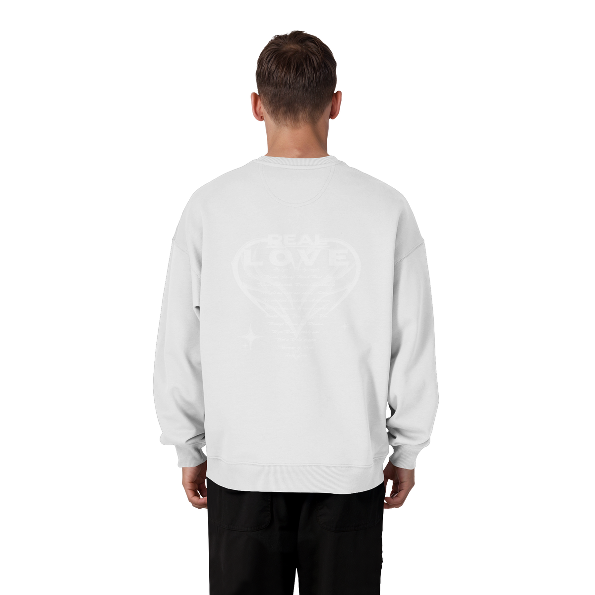 The REAL LOVE BASiCS - Organic Oversize Sweatshirt