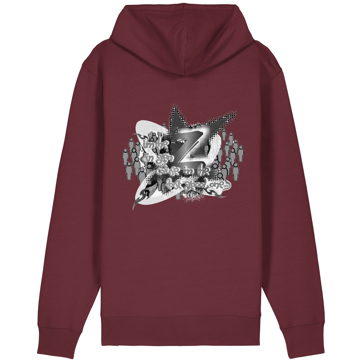 The Rebellion Z BASiCS - Organik Rahat Kesim Fermuarlı