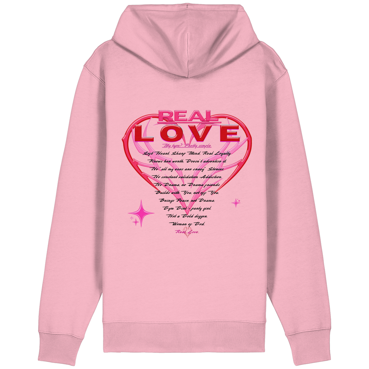 The Real Love - Organic Relaxed Zipper