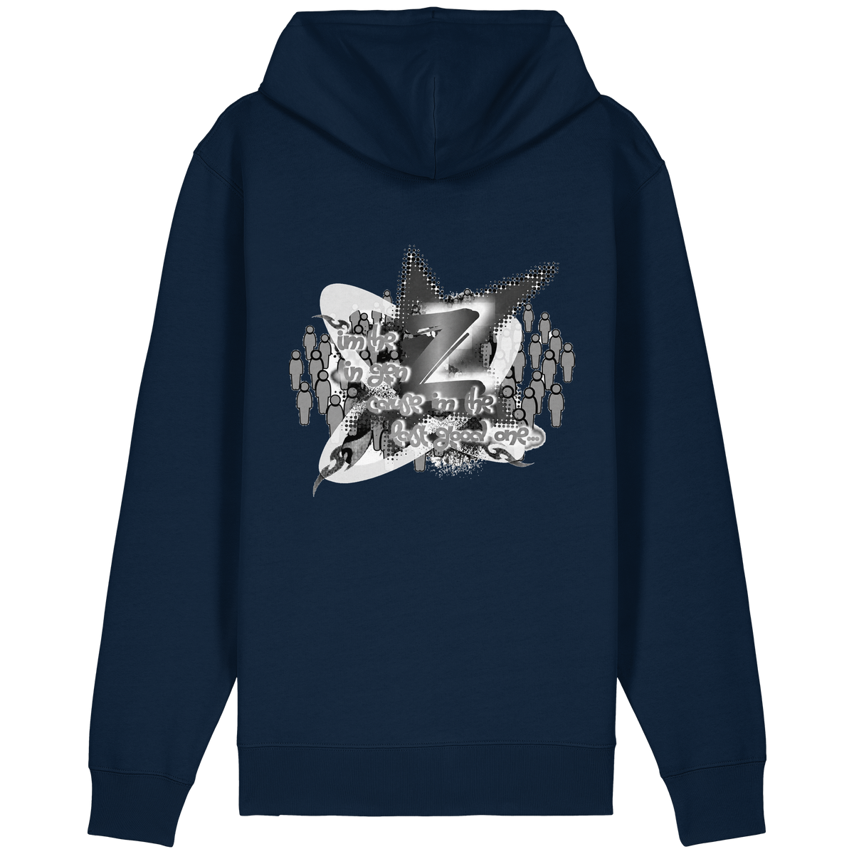 The Rebellion Z BASiCS - Organik Rahat Kesim Fermuarlı