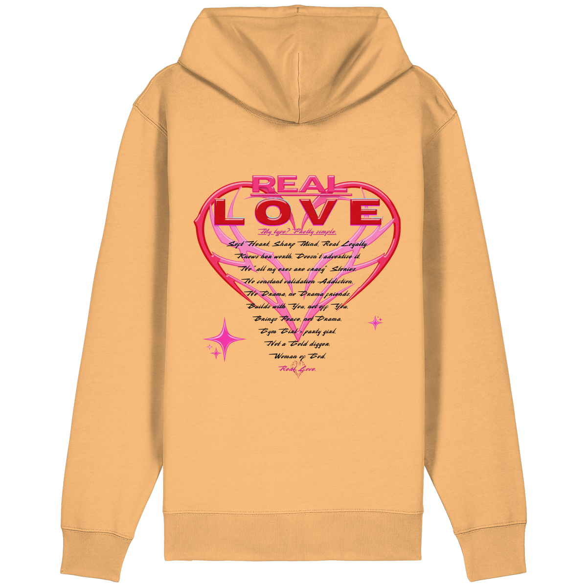 The Real Love - Organic Relaxed Zipper