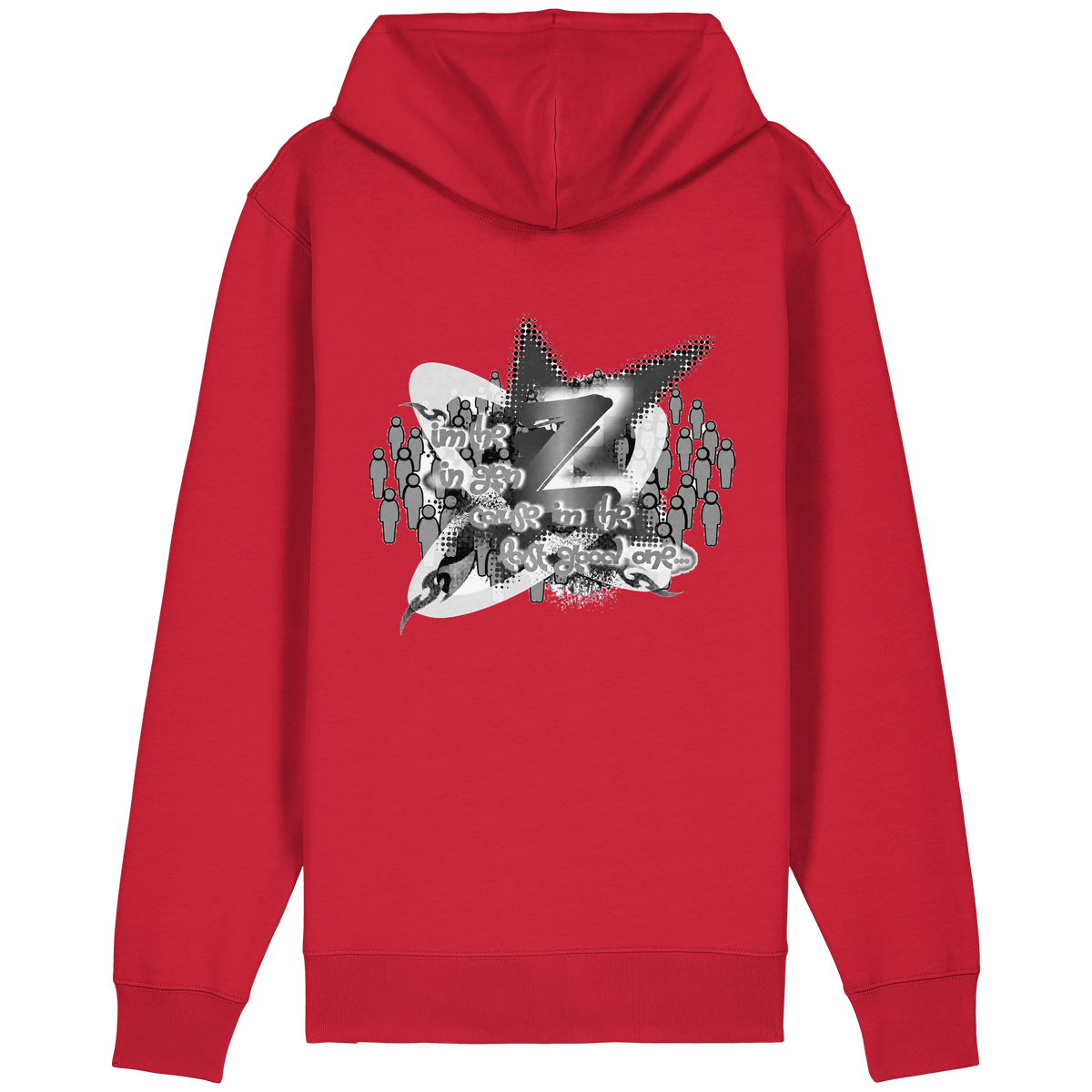 The Rebellion Z BASiCS - Organik Rahat Kesim Fermuarlı