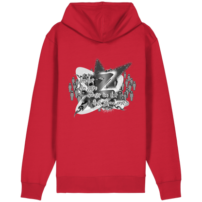 The Rebellion Z BASiCS - Organik Rahat Kesim Fermuarlı