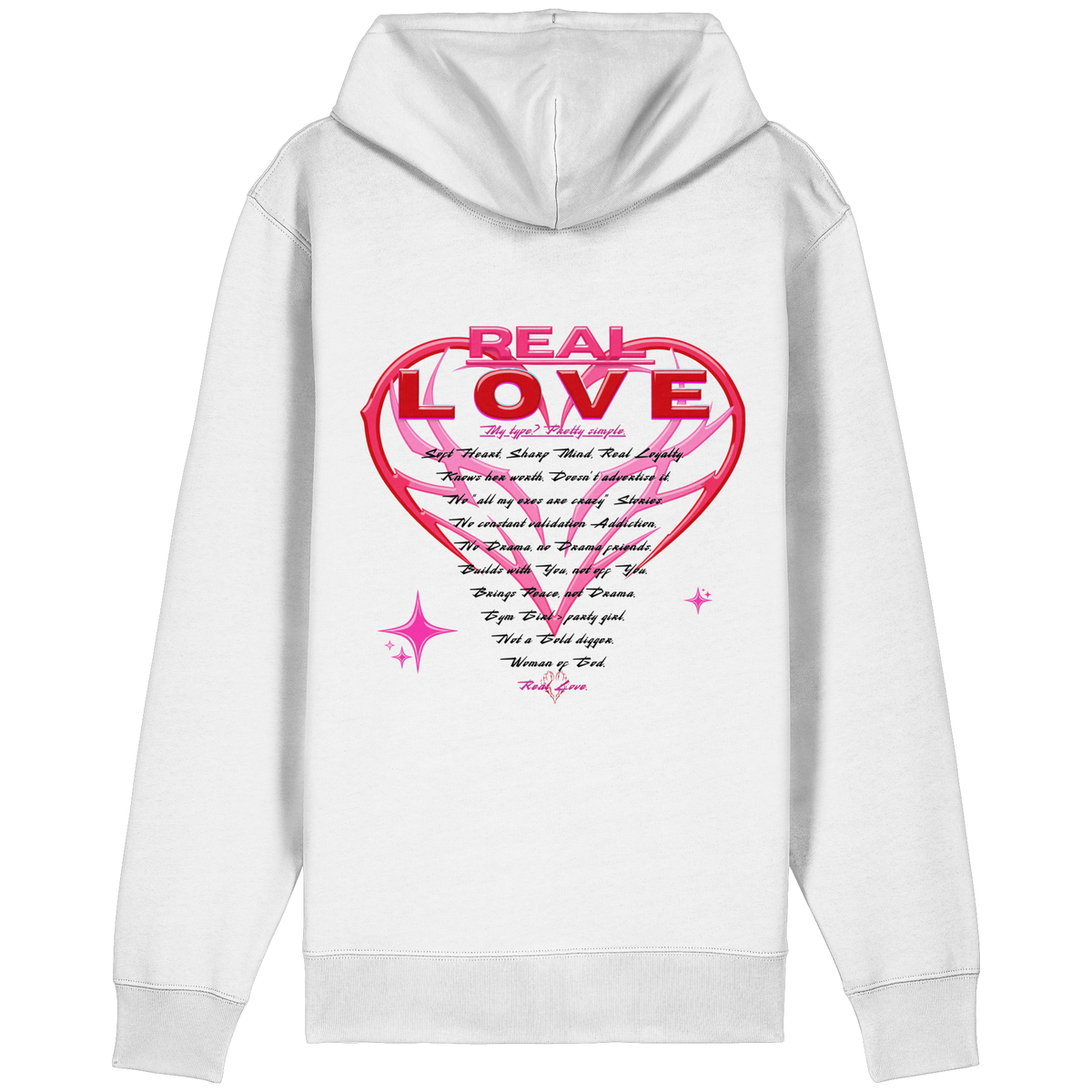 The Real Love - Organic Relaxed Zipper
