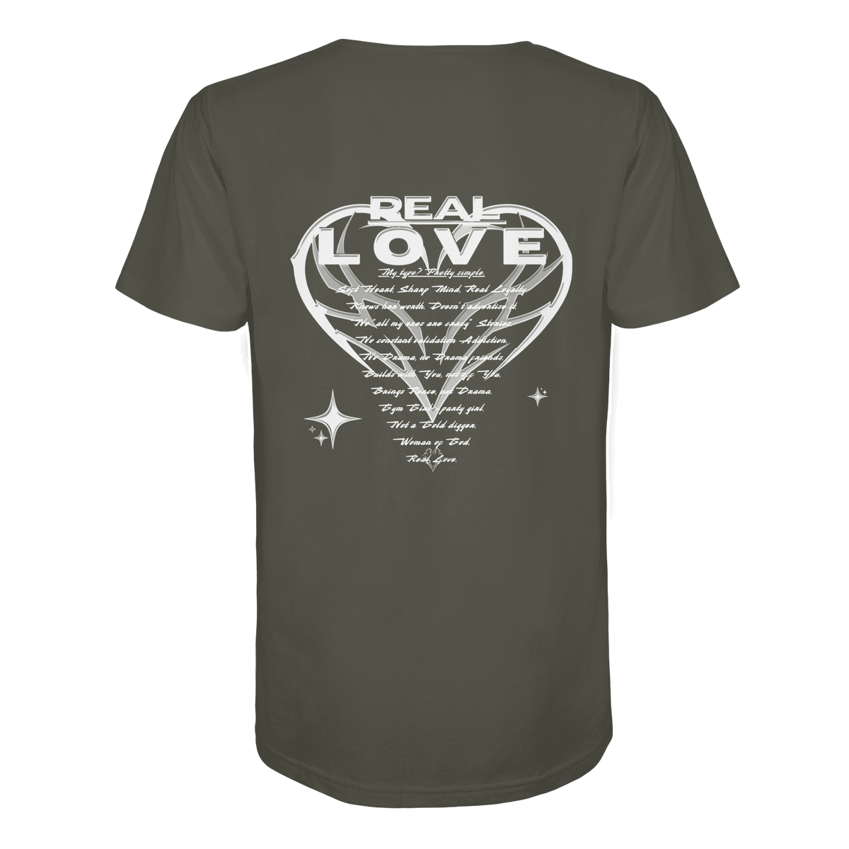 DIE ECHTEN LIEBE BASICS - Bio-Shirt