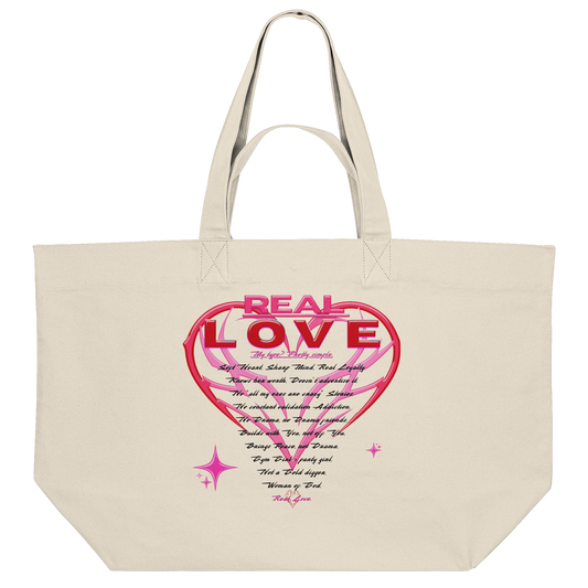 The Real Love - Organic Shopping-Bag