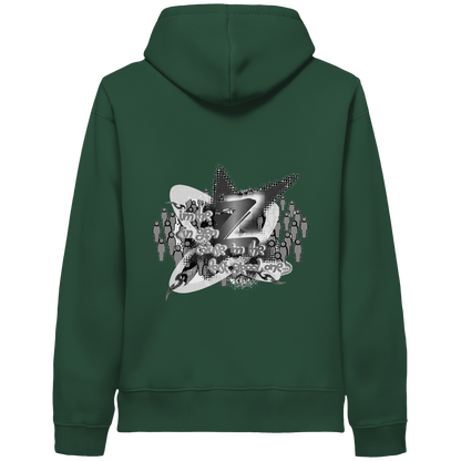 The Rebellion Z BASiCS - Organik Yan Cepli Hoodie
