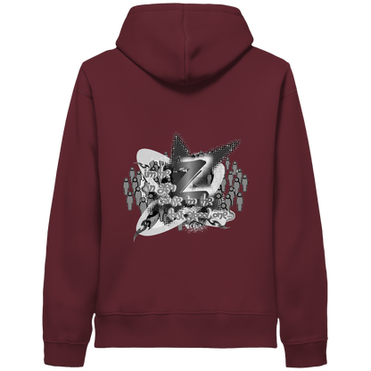 The Rebellion Z BASiCS - Organik Yan Cepli Hoodie