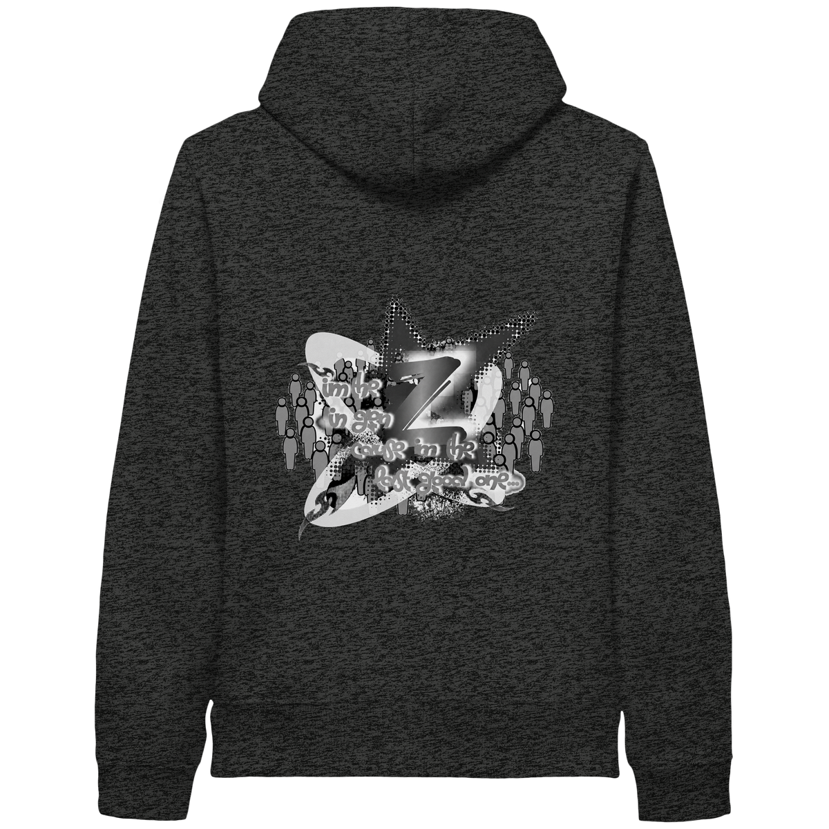 The Rebellion Z BASiCS - Organik Yan Cepli Hoodie