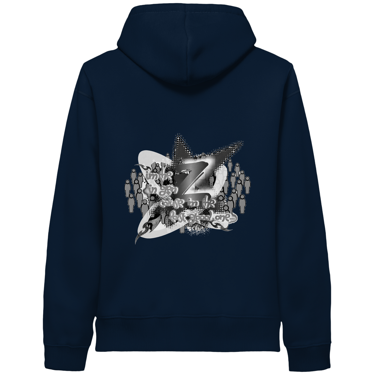 The Rebellion Z BASiCS - Organik Yan Cepli Hoodie