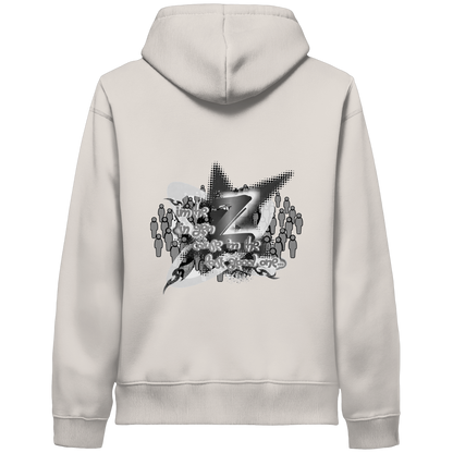 The Rebellion Z BASiCS - Organik Yan Cepli Hoodie