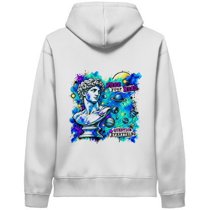 Der Philosoph – Bio-Kapuzenpullover mit seitlichen Eingrifftaschen
