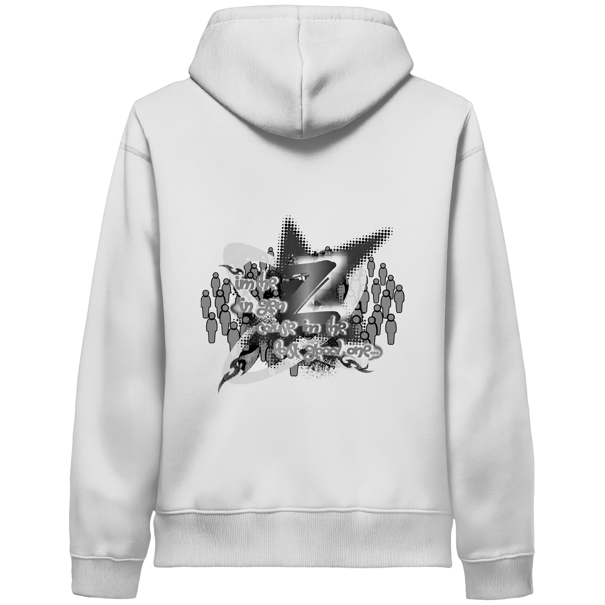 The Rebellion Z BASiCS - Organik Yan Cepli Hoodie