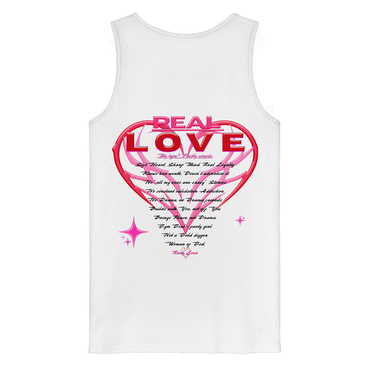The Real Love - Organic Tank Top