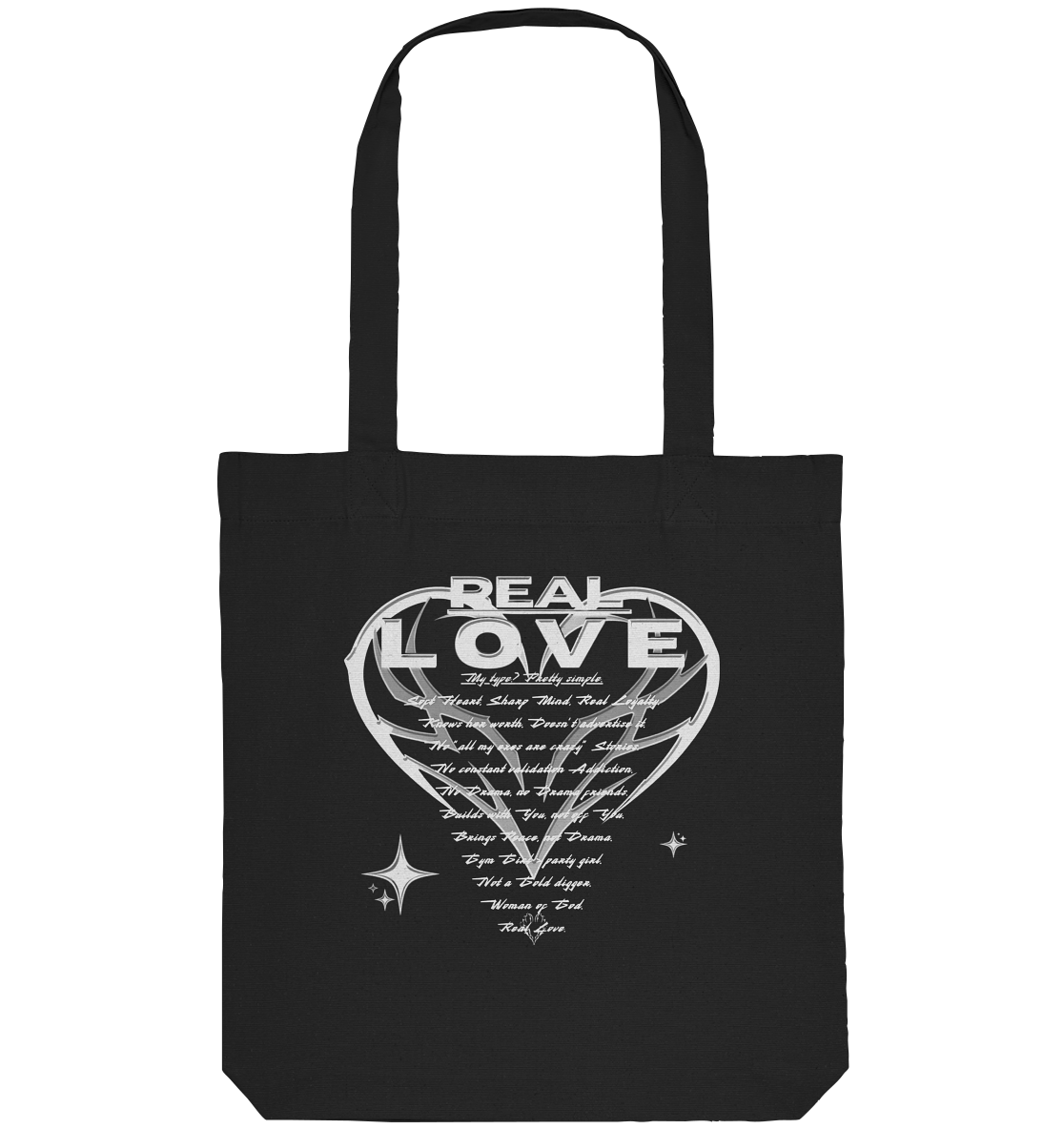 The REAL LOVE BASiCS - Organic Tote-Bag