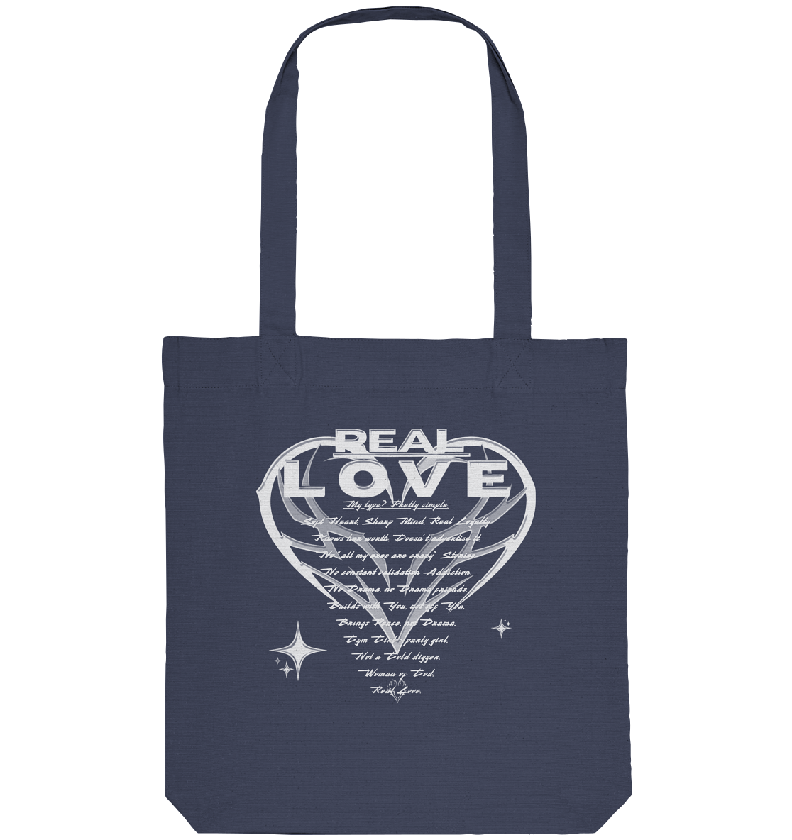 The REAL LOVE BASiCS - Organic Tote-Bag