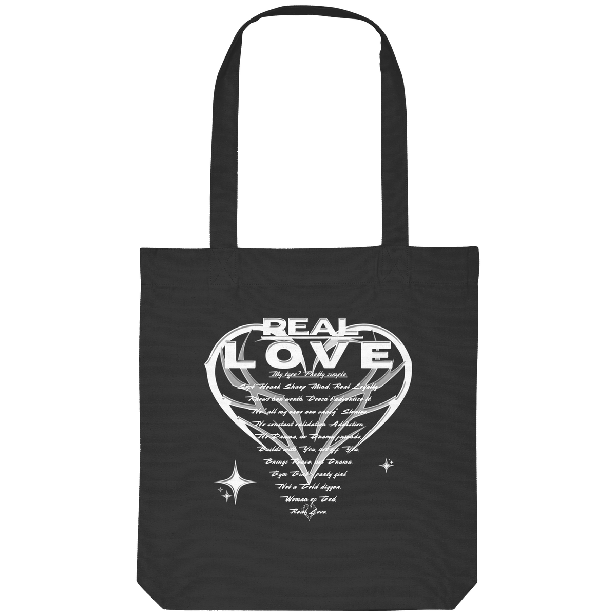 The REAL LOVE BASiCS - Organic Tote-Bag