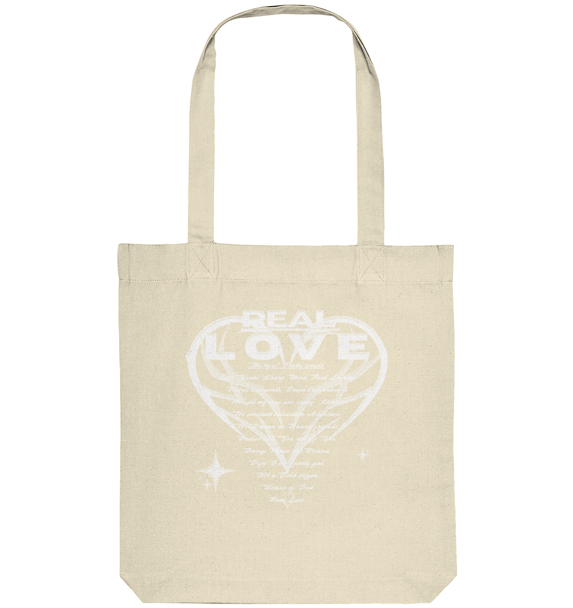 The REAL LOVE BASiCS - Organic Tote-Bag