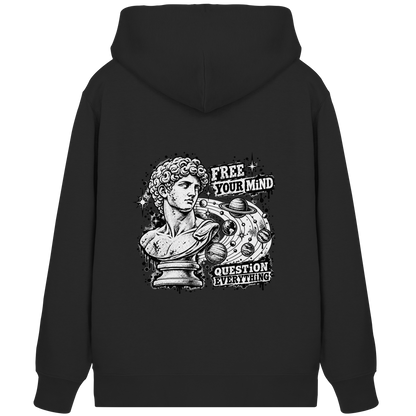 Der Philosoph - Bio-Reißverschluss-Hoodie