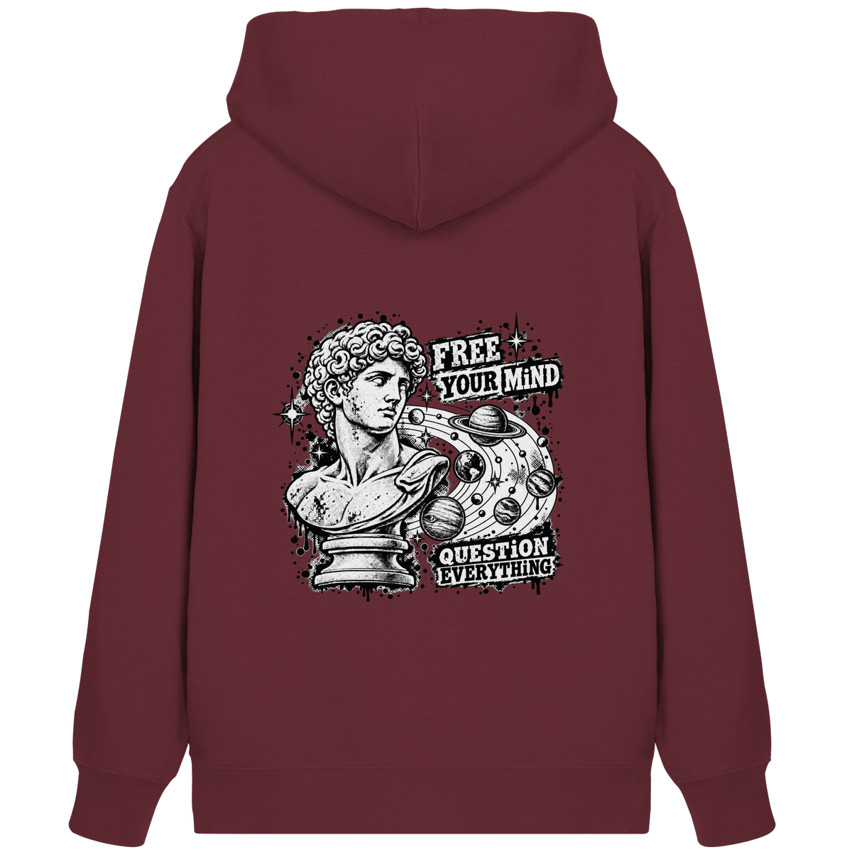 Der Philosoph - Bio-Reißverschluss-Hoodie