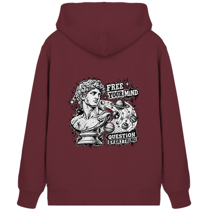 Der Philosoph - Bio-Reißverschluss-Hoodie
