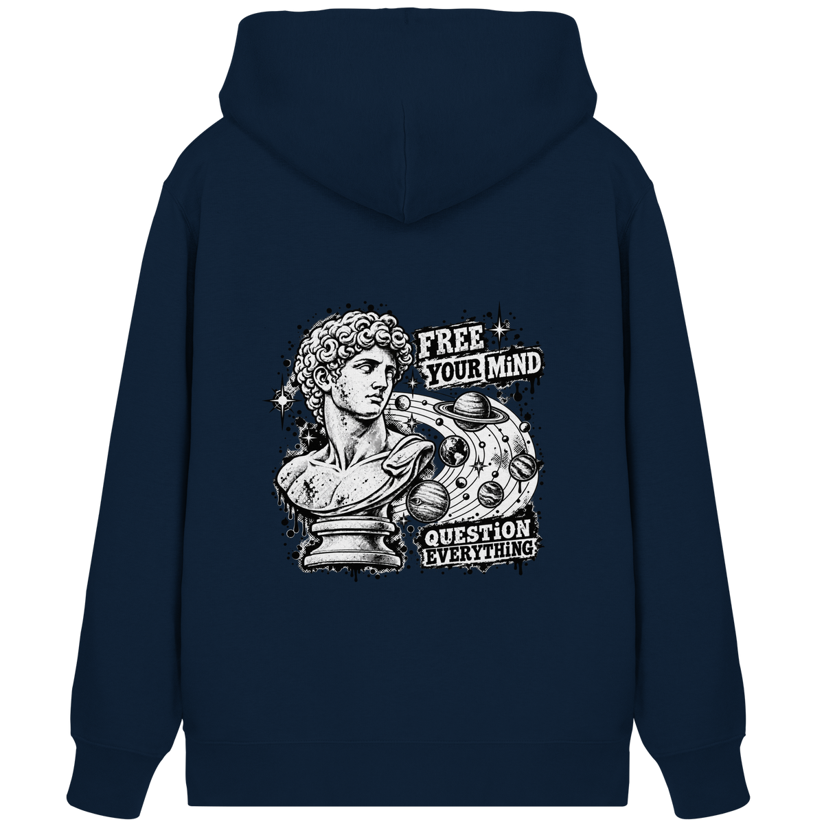 Der Philosoph - Bio-Reißverschluss-Hoodie