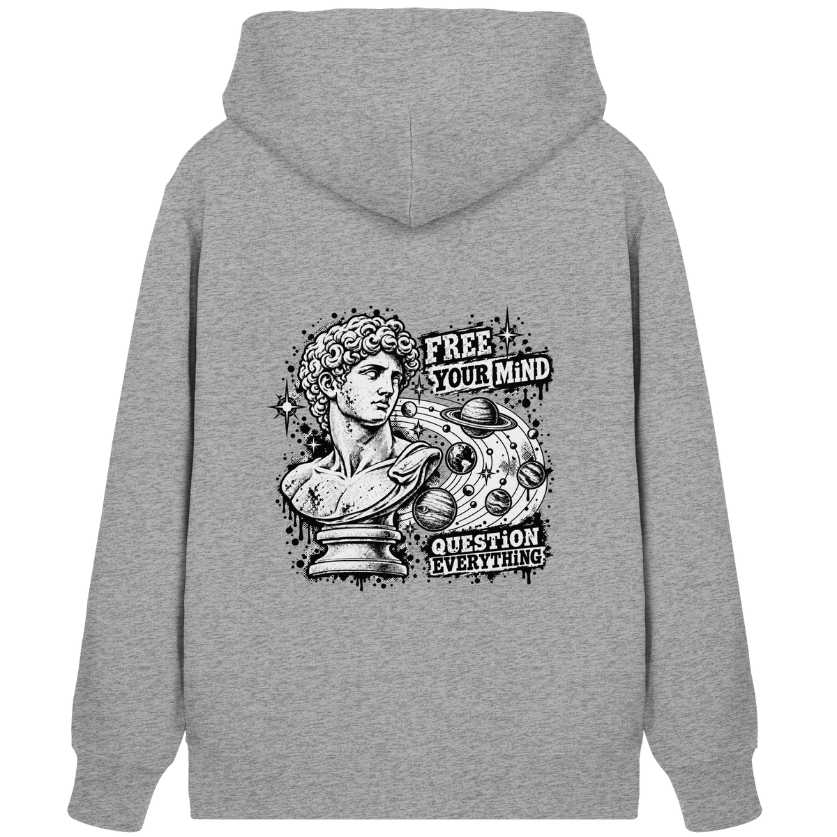 Der Philosoph - Bio-Reißverschluss-Hoodie