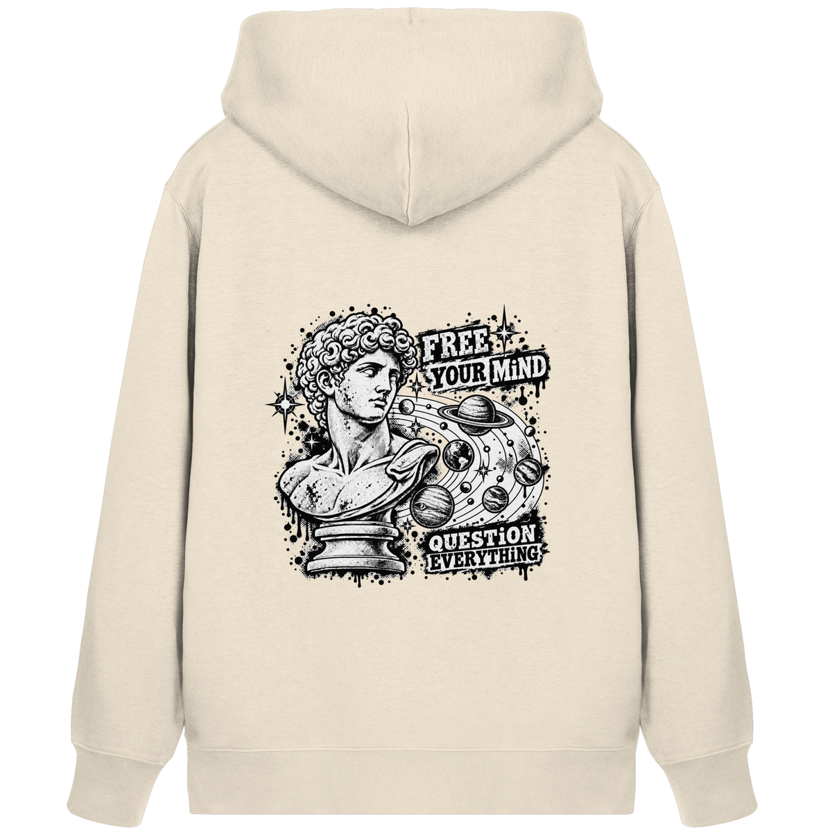 Der Philosoph - Bio-Reißverschluss-Hoodie