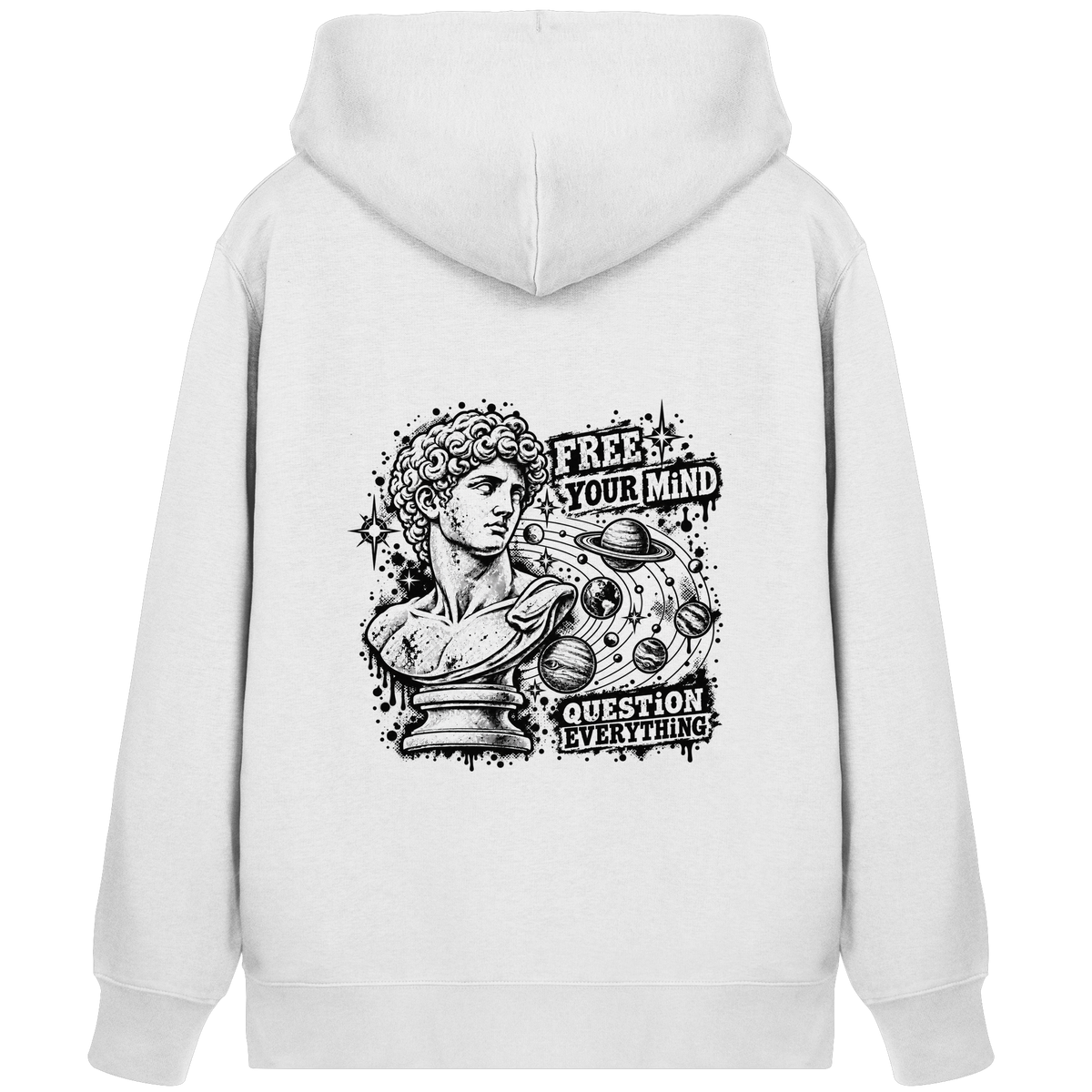Der Philosoph - Bio-Reißverschluss-Hoodie