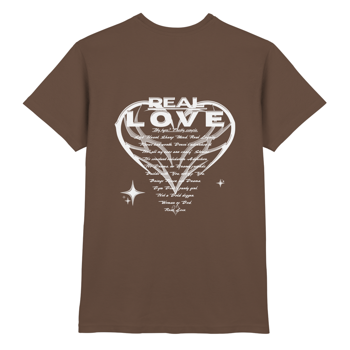 The REAL LOVE BASiCS - Premium Shirt
